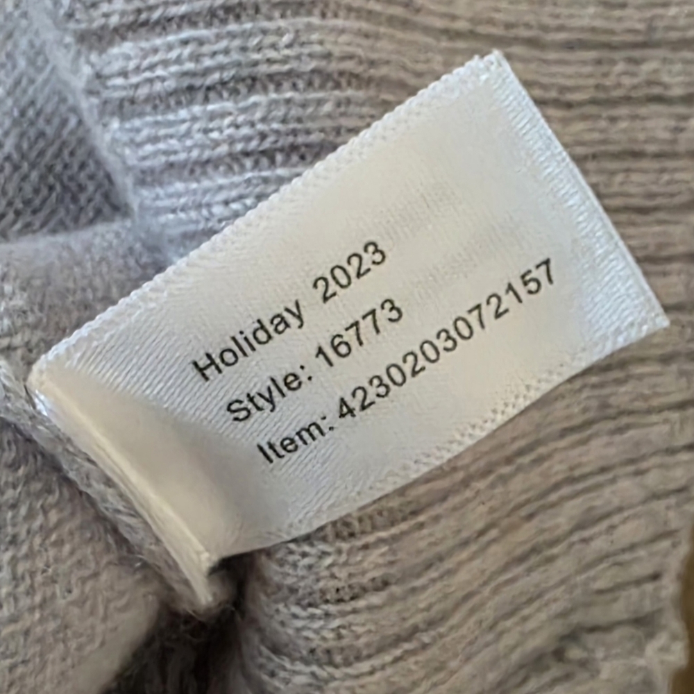 NWT Marine Layer Harper Cashmere Sweater Size M - Picture 10 of 10